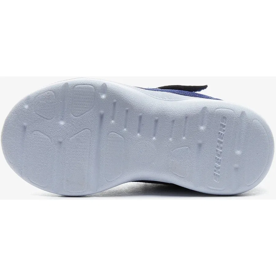Кроссовки детские с шнуровкой Skech-Stepz 2.0 Easy Peasy Skechers, Темно-синий/Зеленый — фото 4