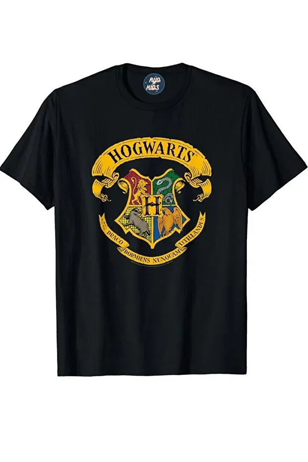 Детская футболка с принтом Harry Potter Ryo Fashion, Black