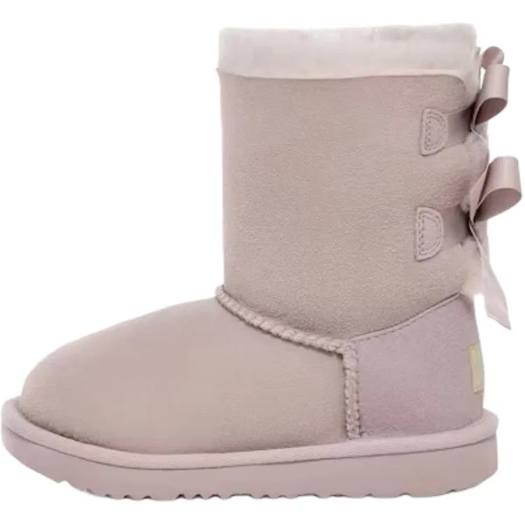 Детские ботинки для малышей с защитой от скольжения и износа Bailey Bow II, UGG, Beige