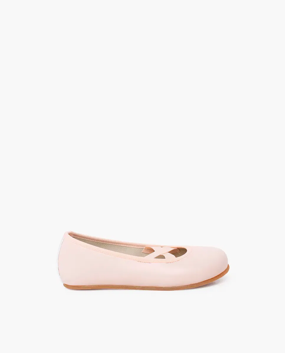 Детские балетки для девочек без каблука Pisamonas, Rosa