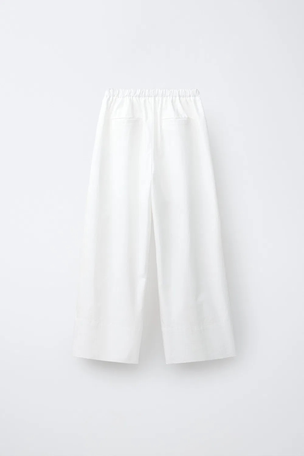 Брюки из поплина с воздушными шарами ZARA, White — фото 2