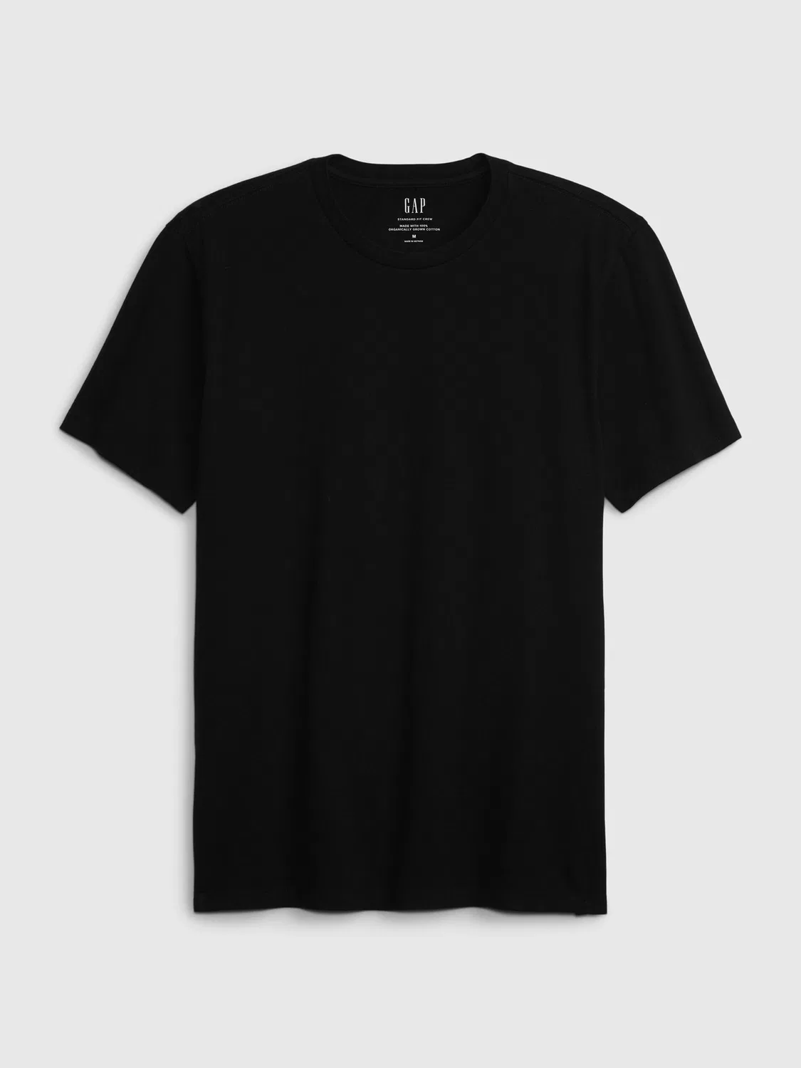 Футболка Gap Classic, Black — фото 4