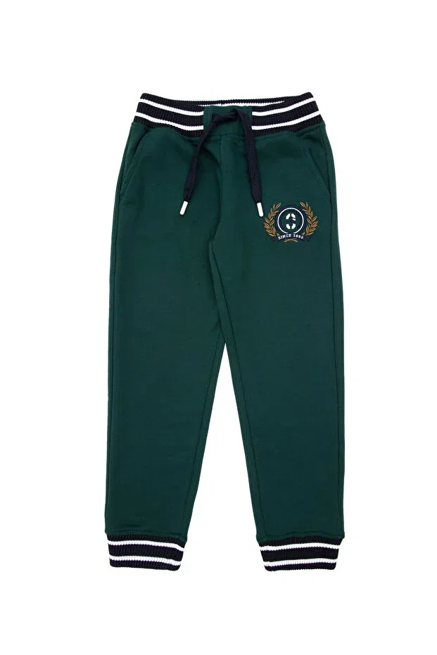 Детские спортивные штаны для мальчиков с двойными карманами U.S. Polo Assn., Dark Green — фото 2
