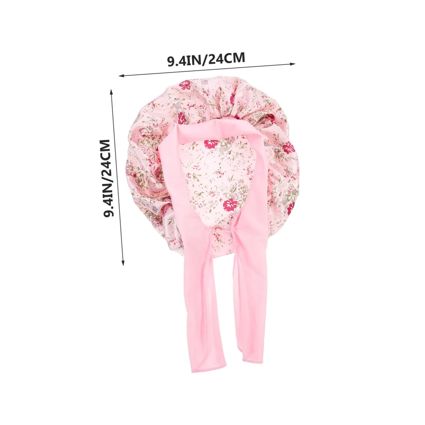Шапочка для душа Satin, 3 шт, PACKOVE, Черный/Розовый/Синий — фото 2