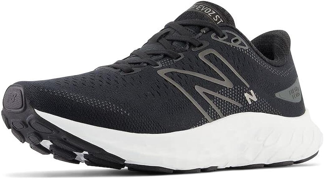 Мужские беговые кроссовки New Balance Fresh Foam X Embar V1, черный/черный металлик — фото 3