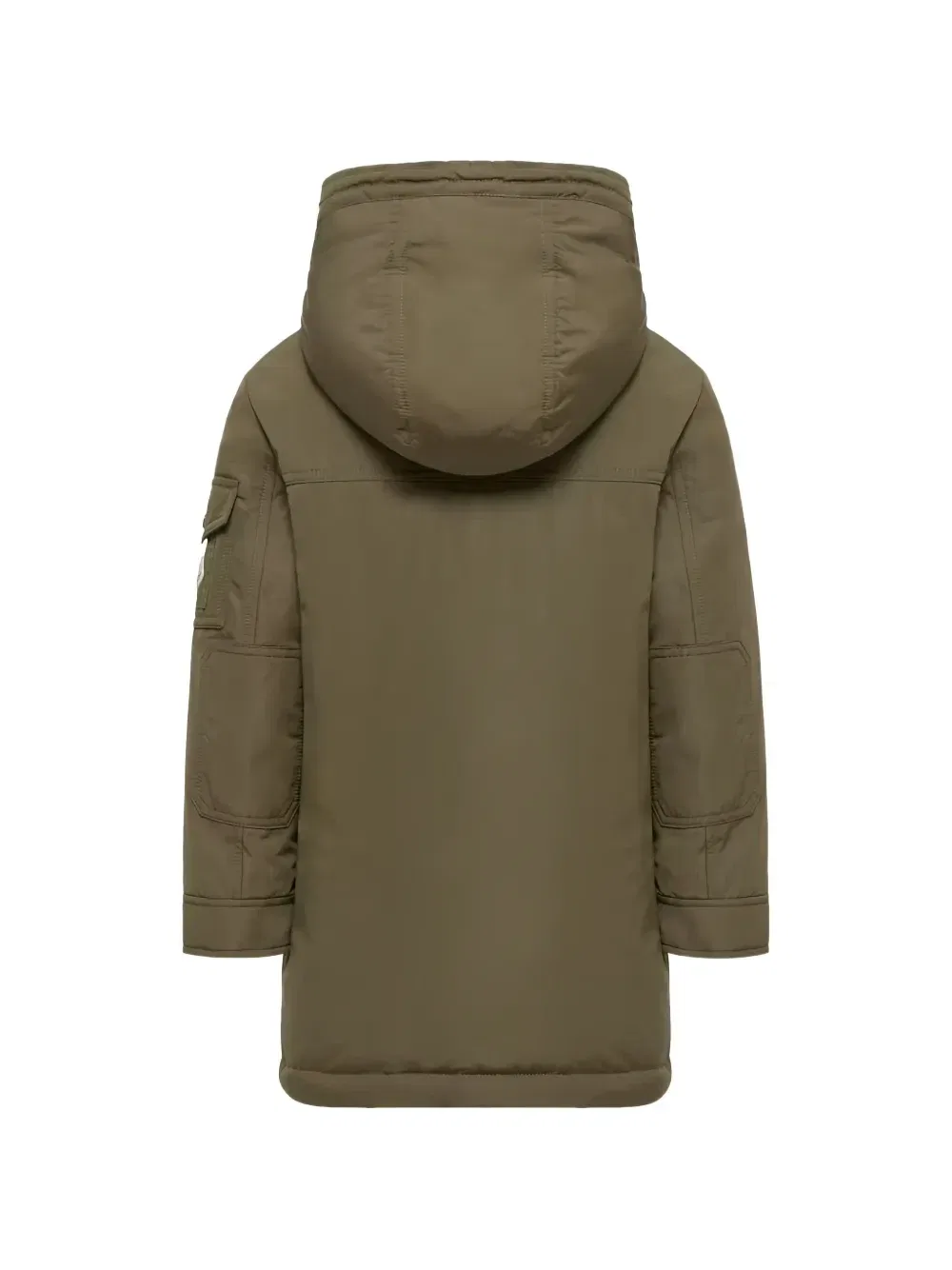 Пальто Nahan с капюшоном Moncler Enfant, зеленый — фото 2