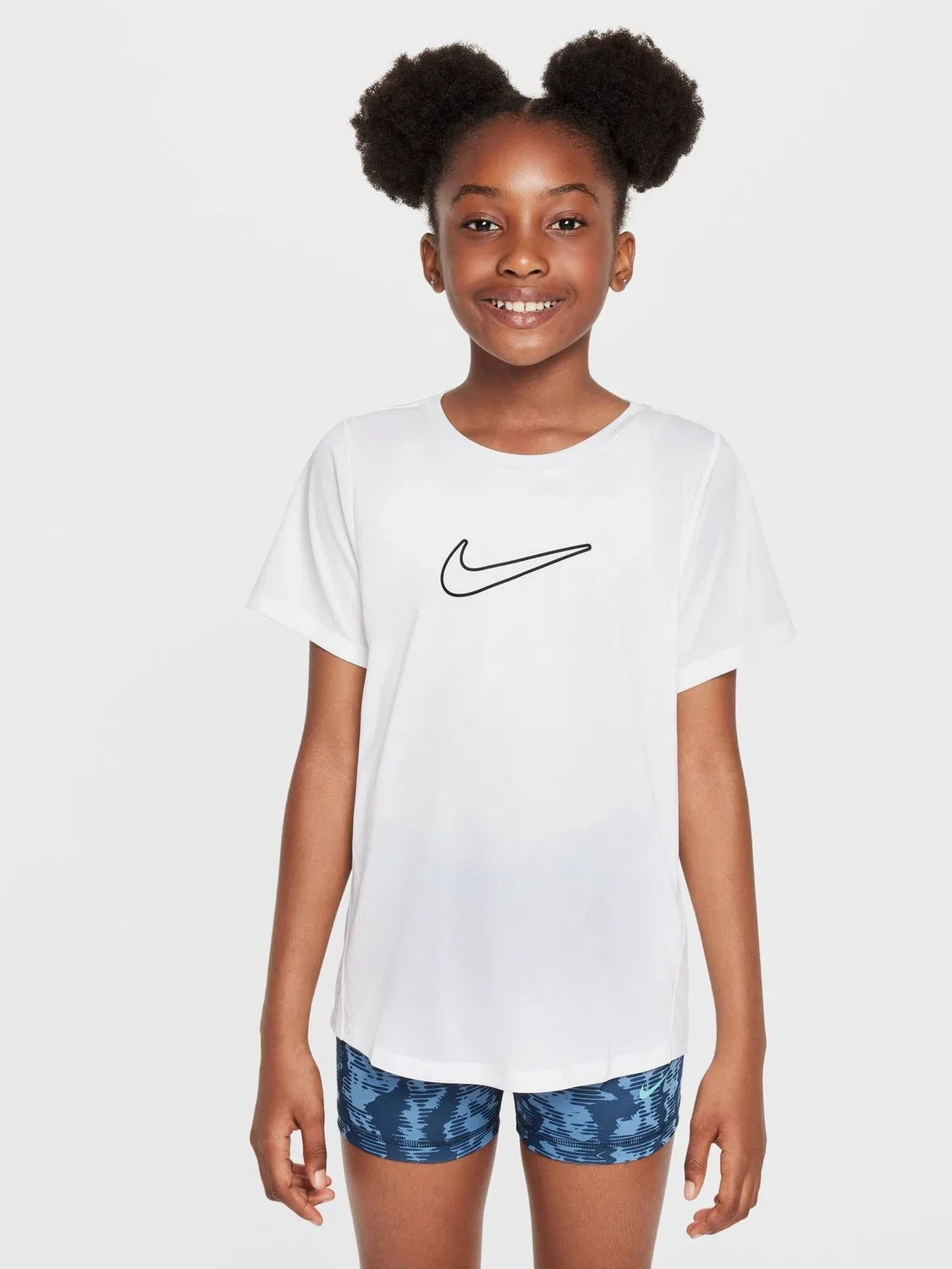 Футболка Nike One Dri-FIT облегающая, Off White