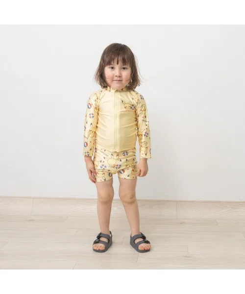 Детские плавки с принтом Пикачу monpoke collection, Yellow
