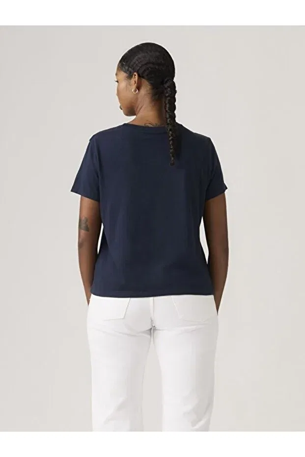 Женская футболка с принтом Graphic Favorite T-Shirt Levi'S, Blue — фото 3