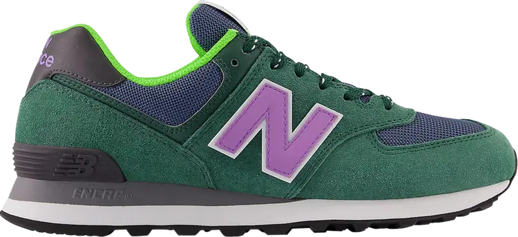 

Кроссовки New Balance 574 'Green Purple', зеленый