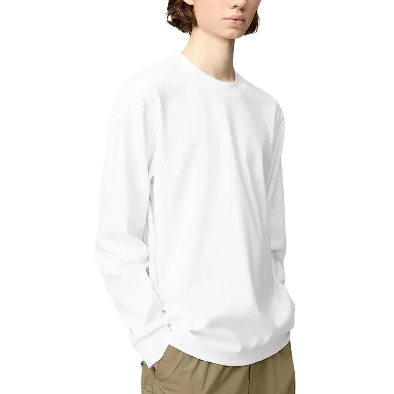 Футболка с круглым вырезом, Unisex, UNIQLO, Dark Gray — фото 4