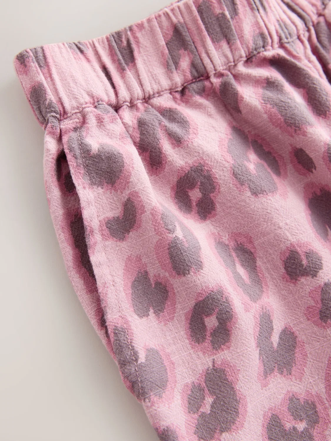 Брюки широкие Pink Animal Print Next, розовый — фото 4