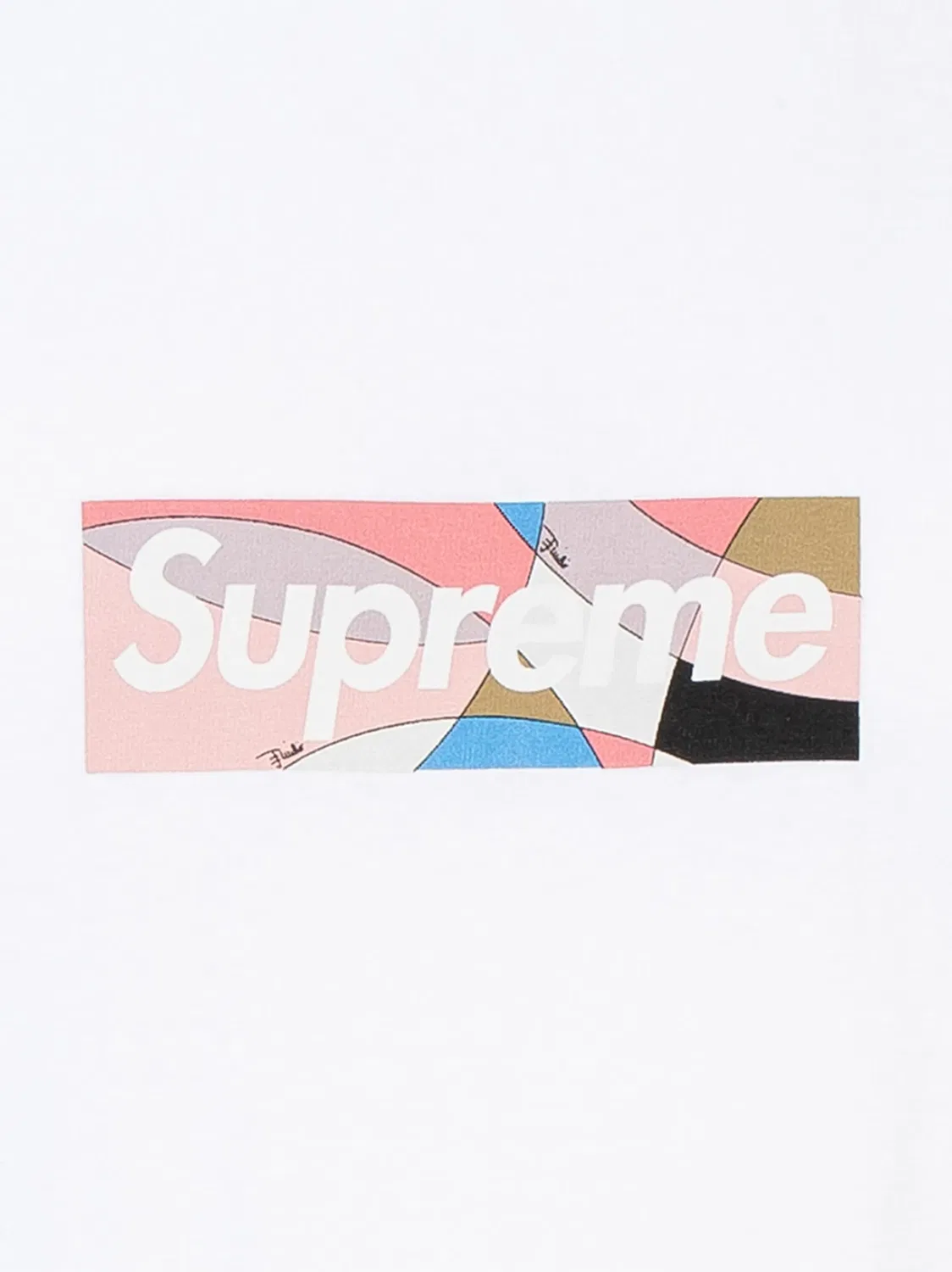Supreme Футболка Box Logo белая — фото 2
