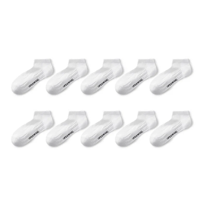 Детские носки-гольфы с длинным рукавом, 5 пар, HLA, White/White/White/White/White