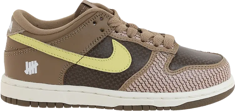 

Кроссовки Nike Undefeated x Dunk Low SP PS 'Canteen', коричневый