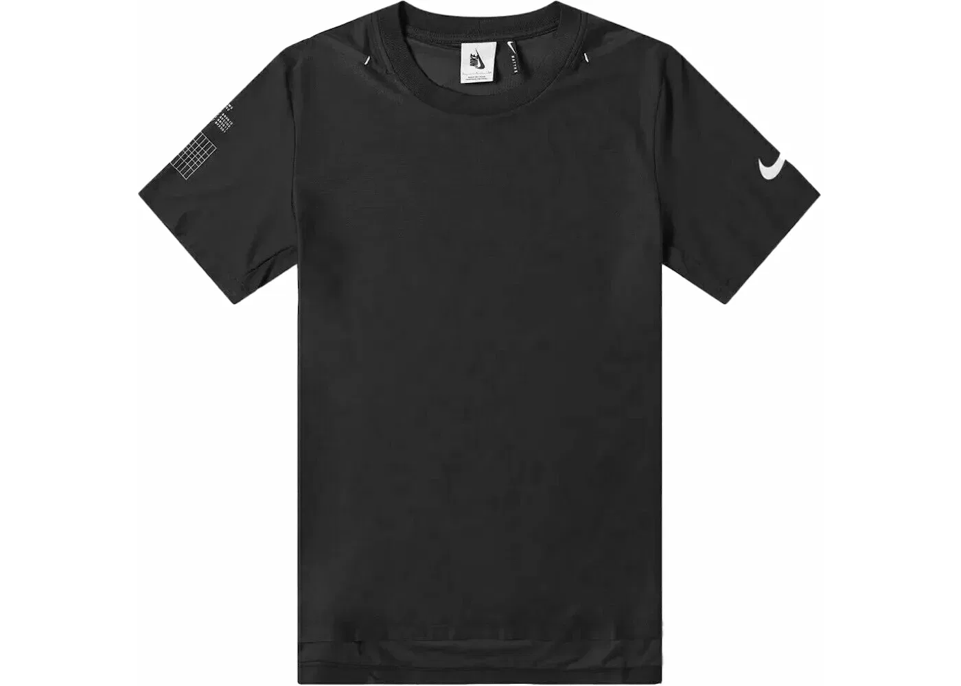 Мужская футболка с принтом Nike x MMW Logo T-Shirt Nike, Black