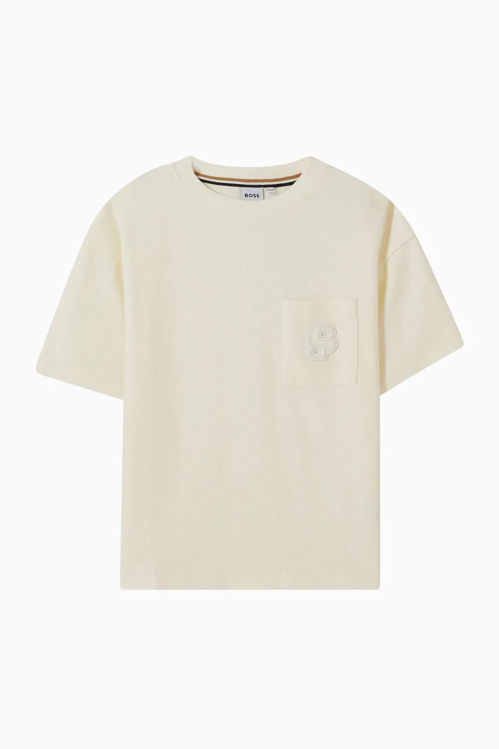 Футболка с коротким рукавом Piqué BOSS Kidswear