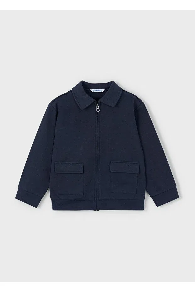 Детское пальто для мальчиков утепленное Mayoral, Navy Blue