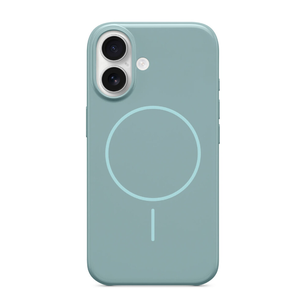 

Чехол Beats для IPhone 16 с MagSafe, Riptide Blue, Голубой, Чехол Beats для IPhone 16 с MagSafe, Riptide Blue