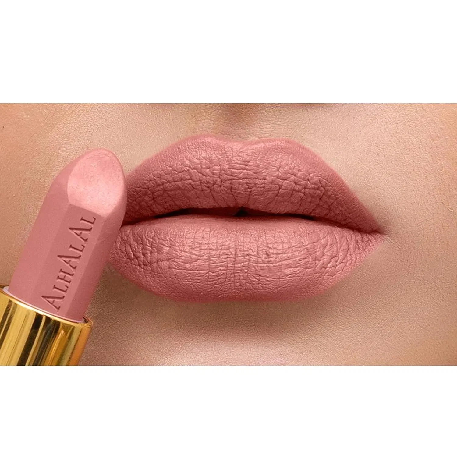 Матовый кремовый стик для губ ALHALAL COSMETICS, 4 г, Sabina — фото 3
