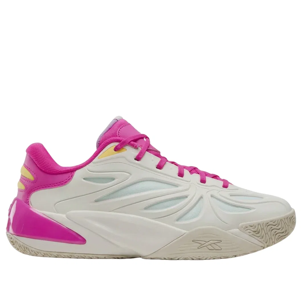 Детские кроссовки с синтетическим верхом Angel Reese 1 'Barbie' Reebok, Pink/White — фото 2