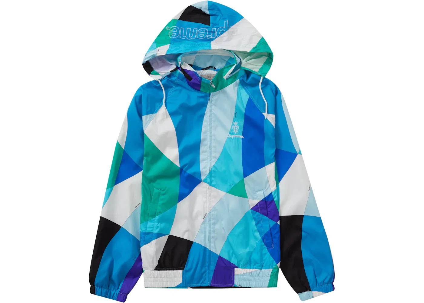 Мужская куртка с принтом Supreme Emilio Pucci Sport Jacket, Blue
