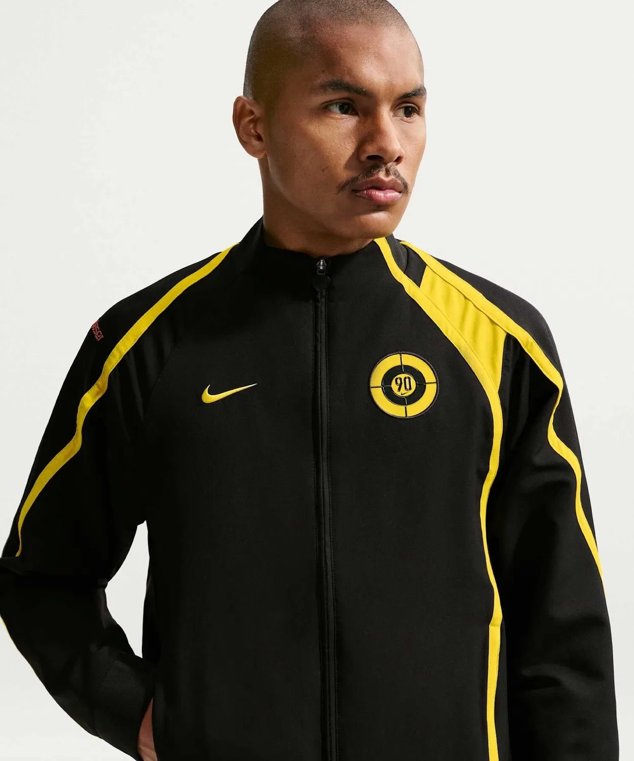 Мужская куртка из полиэстера с принтом Nike Mad 90 Pack "Laser 90", Black