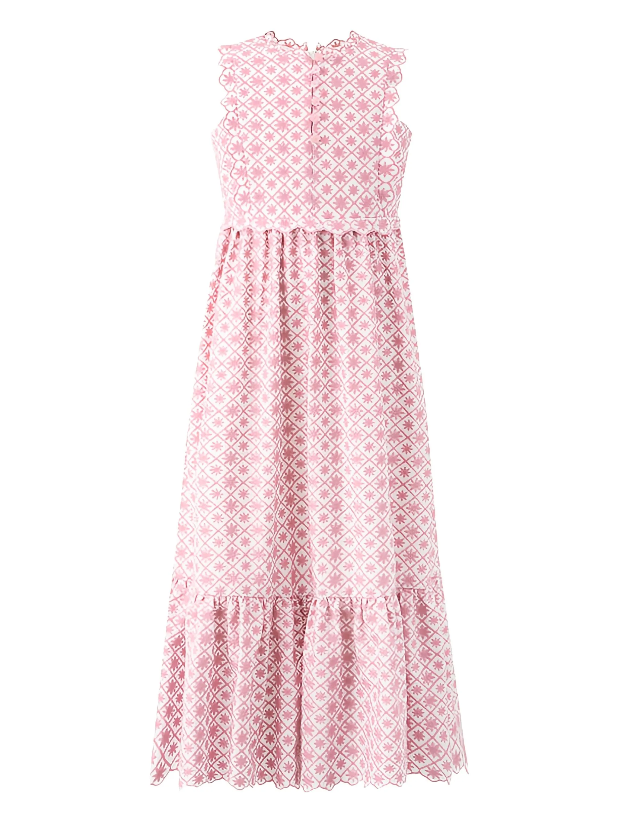 

Платье Brielle с цветочной вышивкой Marlo, розовый