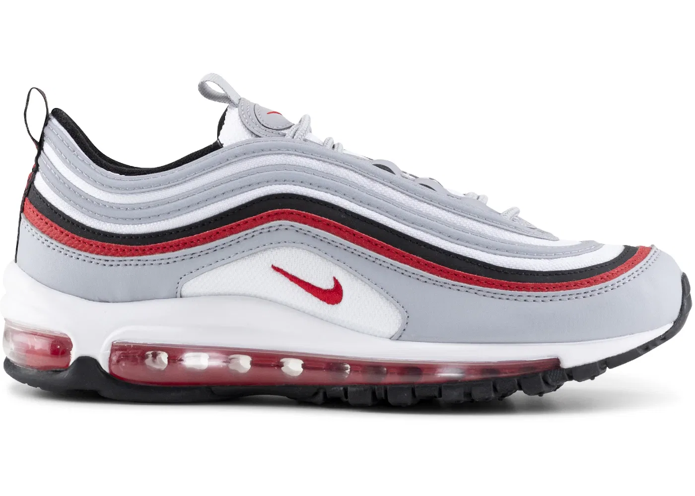 Детские кроссовки Lifestyle Nike Air Max 97, White/Grey/Red-Black