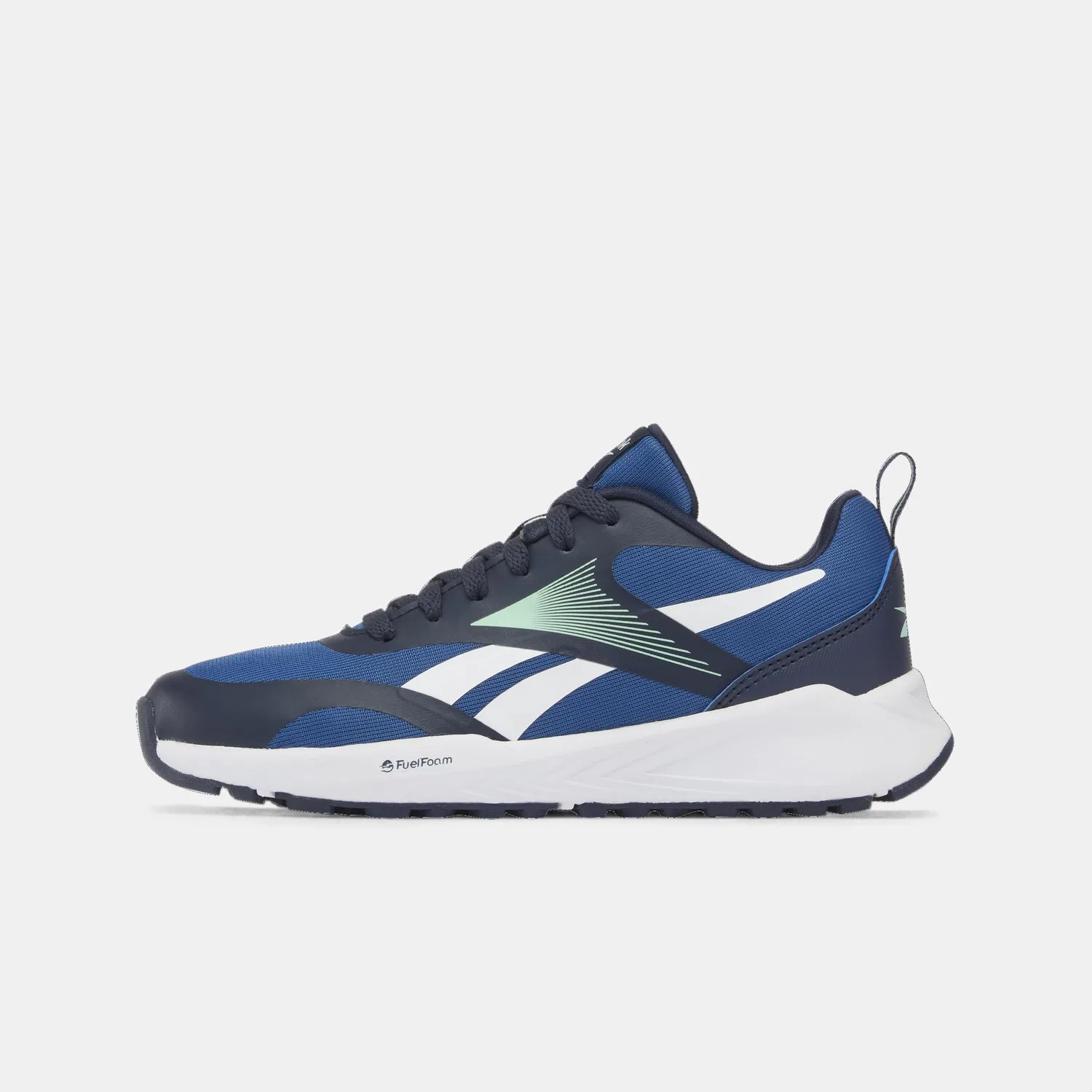 Детские кроссовки для мальчиков с принтом Energen Run Reebok, Vectornavy Twilightblue Glitchaqua — фото 3