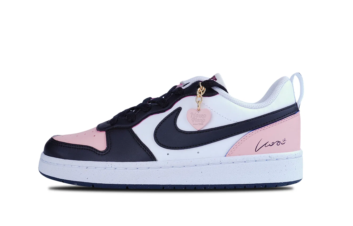 Детские кеды с принтом Nike Court Borough Heart Tag, Nike, Blue Pink Star Moon Box — фото 3