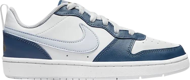 

Кроссовки Nike Court Borough Low 2 SE GS 'White Valerian Blue', белый