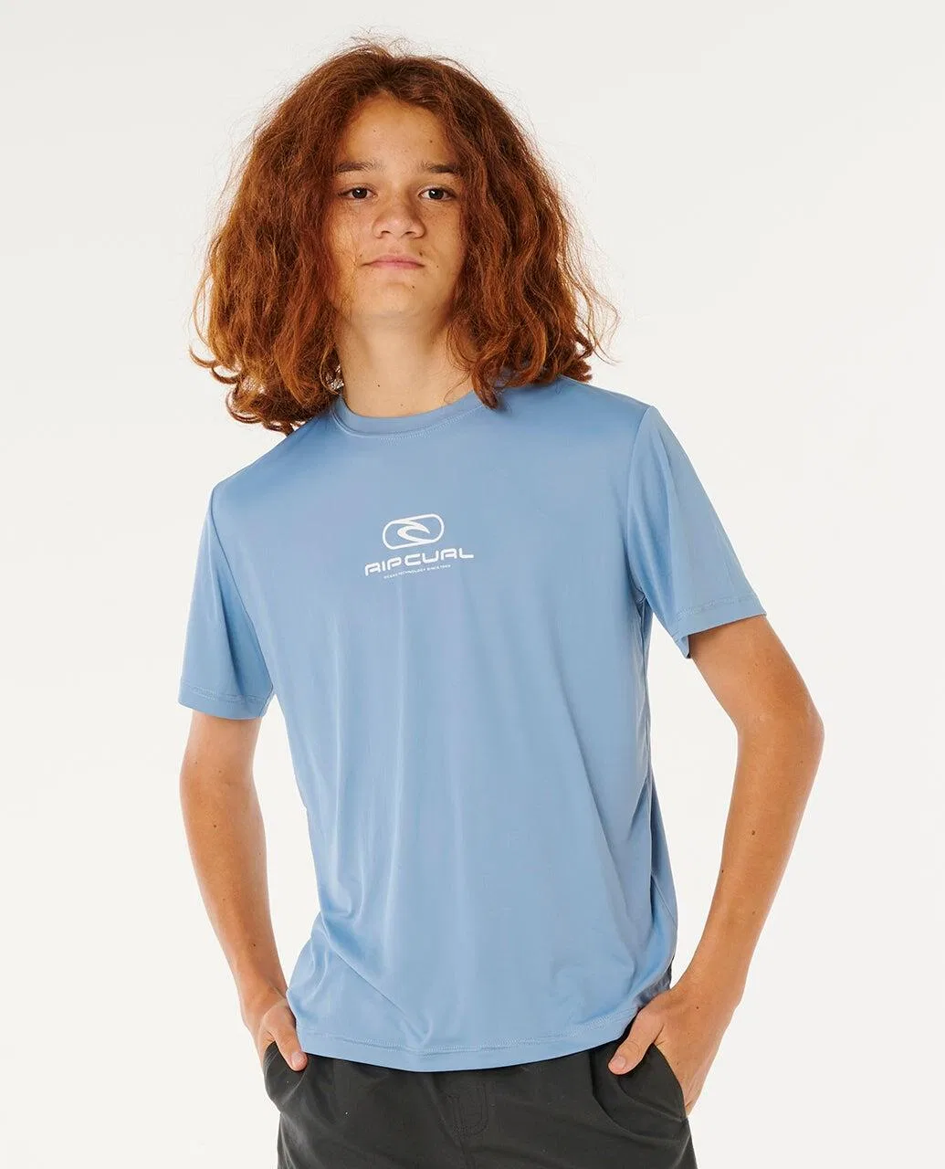 Детская футболка с длинным рукавом Icons Surflite Rip Curl, Jeansblau