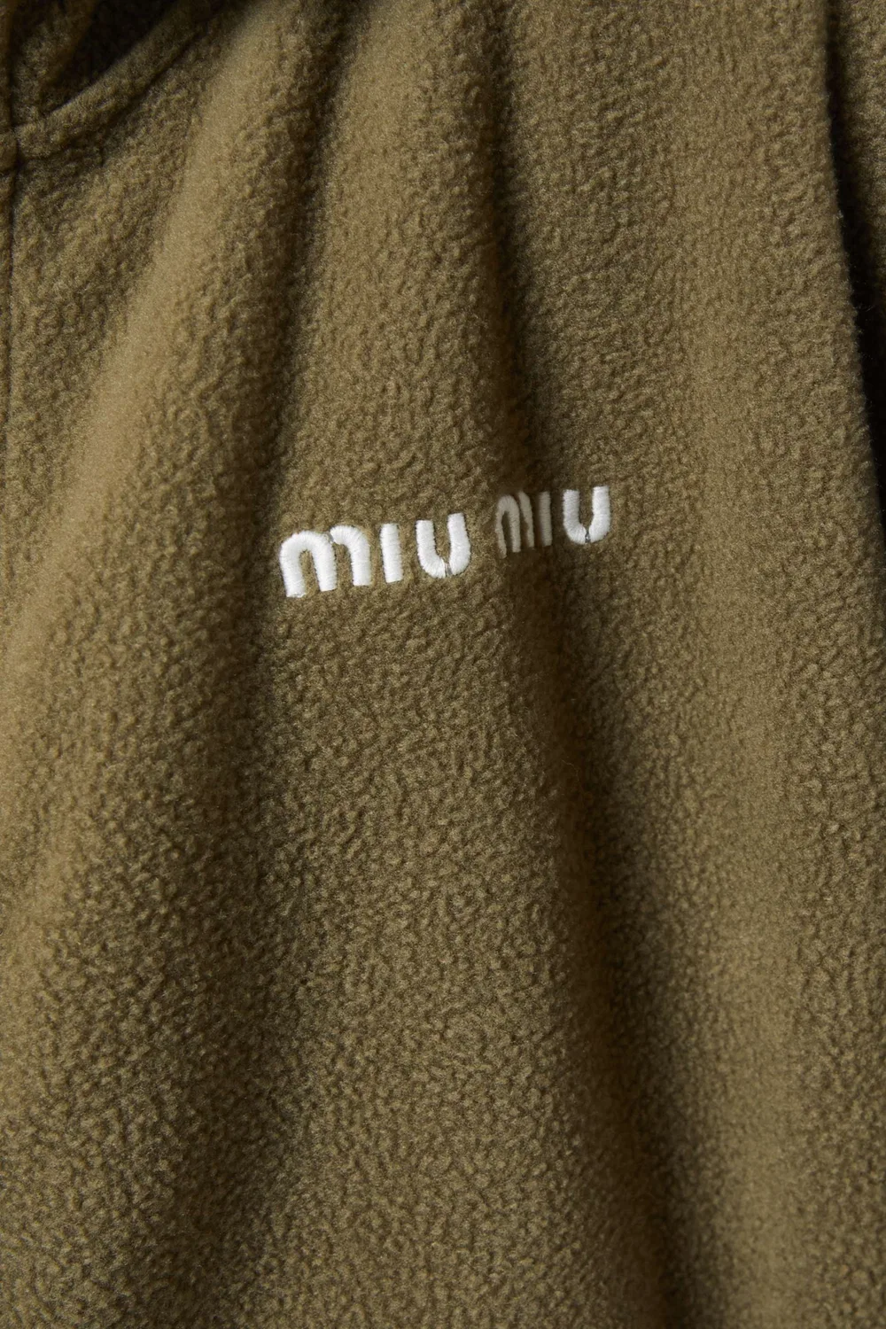 Жилет на молнии из флиса Miu Miu — фото 4