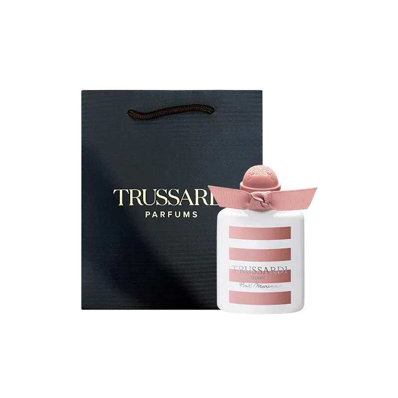Женская туалетная вода Pink Marina с цветочным ароматом, 30 мл + подарочный пакет, TRUSSARDI
