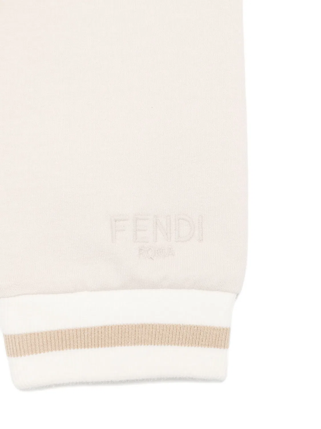Брюки-трансформеры с манжетами FENDI, бежевый — фото 2