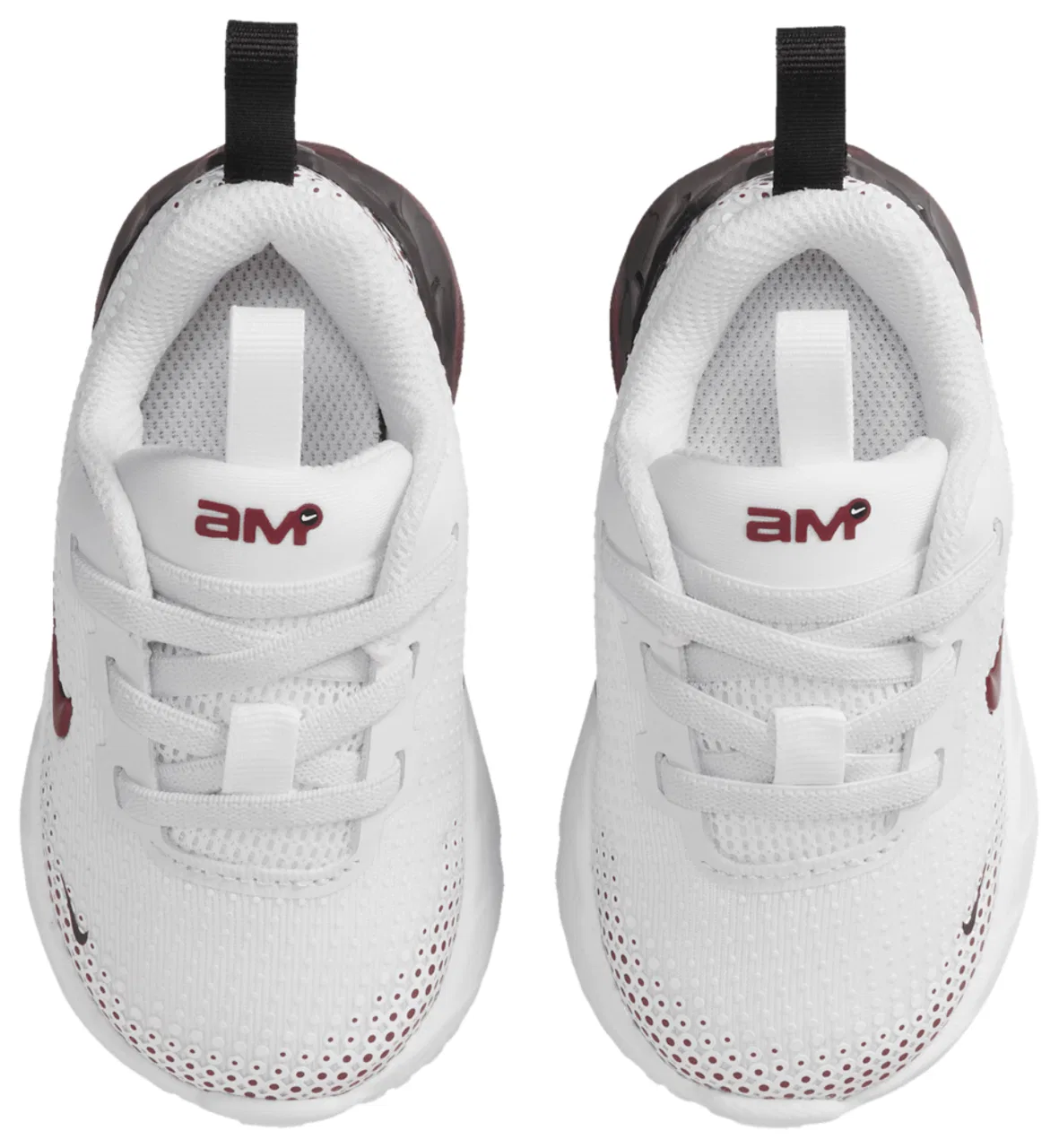 Кроссовки для мальчиков Air Max Phoenix Nike, цвет White/Team Red/Black — фото 4