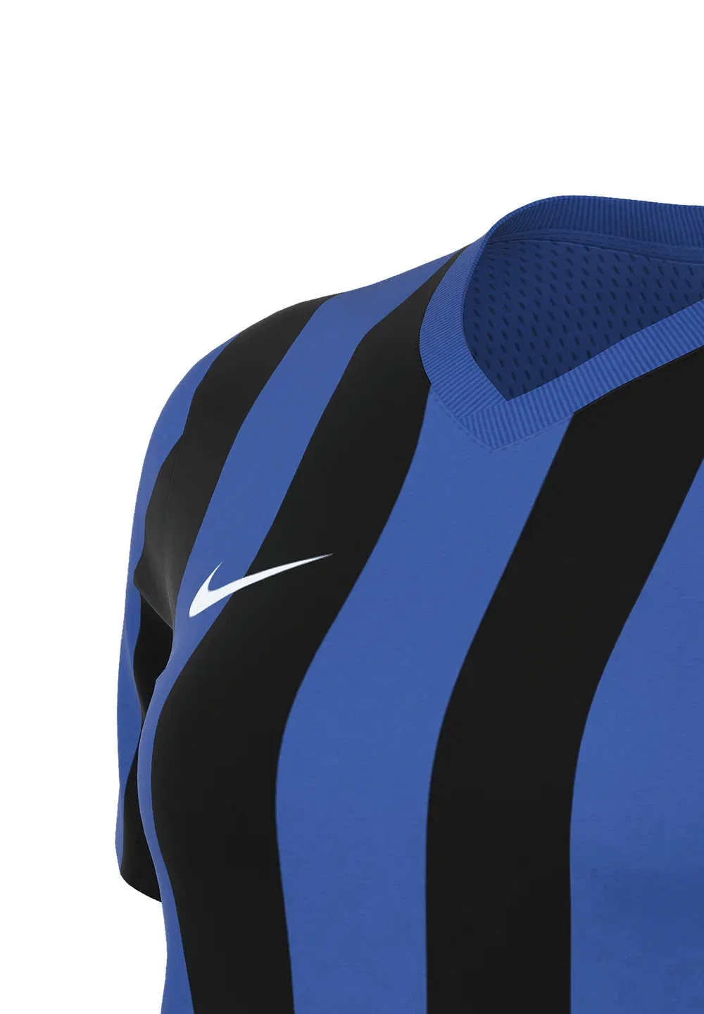 Полосатый дивизион v trikot damen weiss fussball - Teamsport Textil-trikots - футбольная майка Nike Performance, Blauschwarz — фото 3