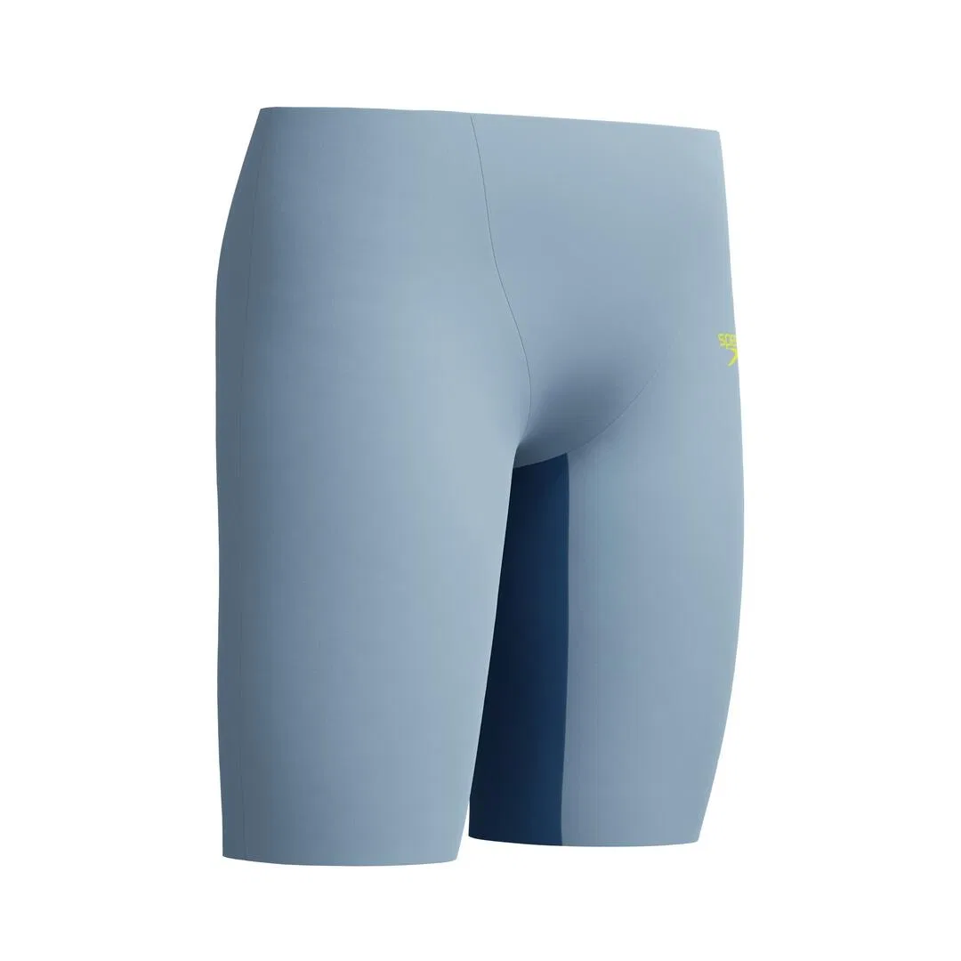 Детские плавки для мальчиков с высокой посадкой Fastskin Junior Endurance+ Max Speedo, Blaugrau Schiefergrau Navyblau — фото 2