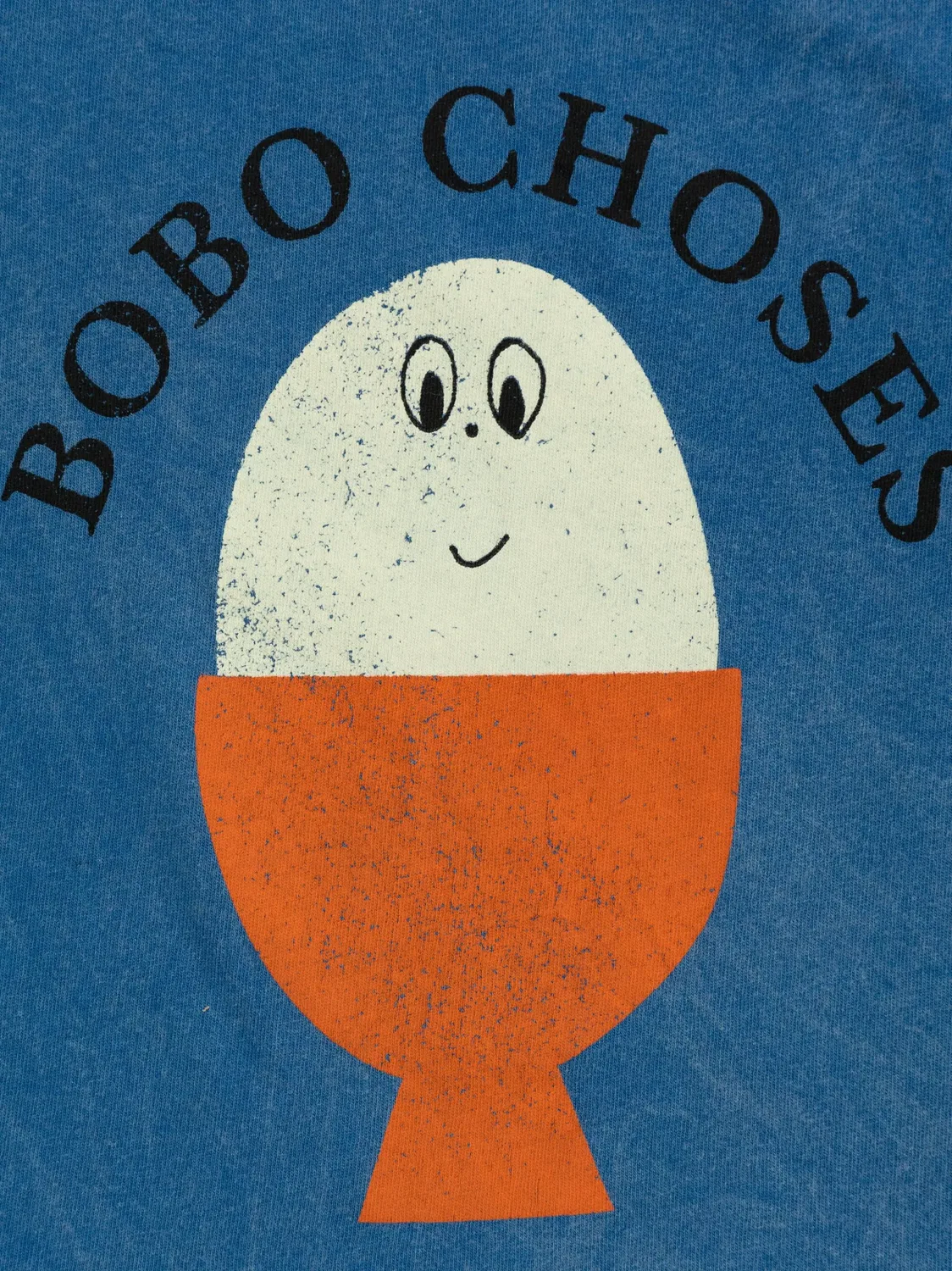 Мальчиковая футболка из органического хлопка Bobo Choses, синий — фото 4