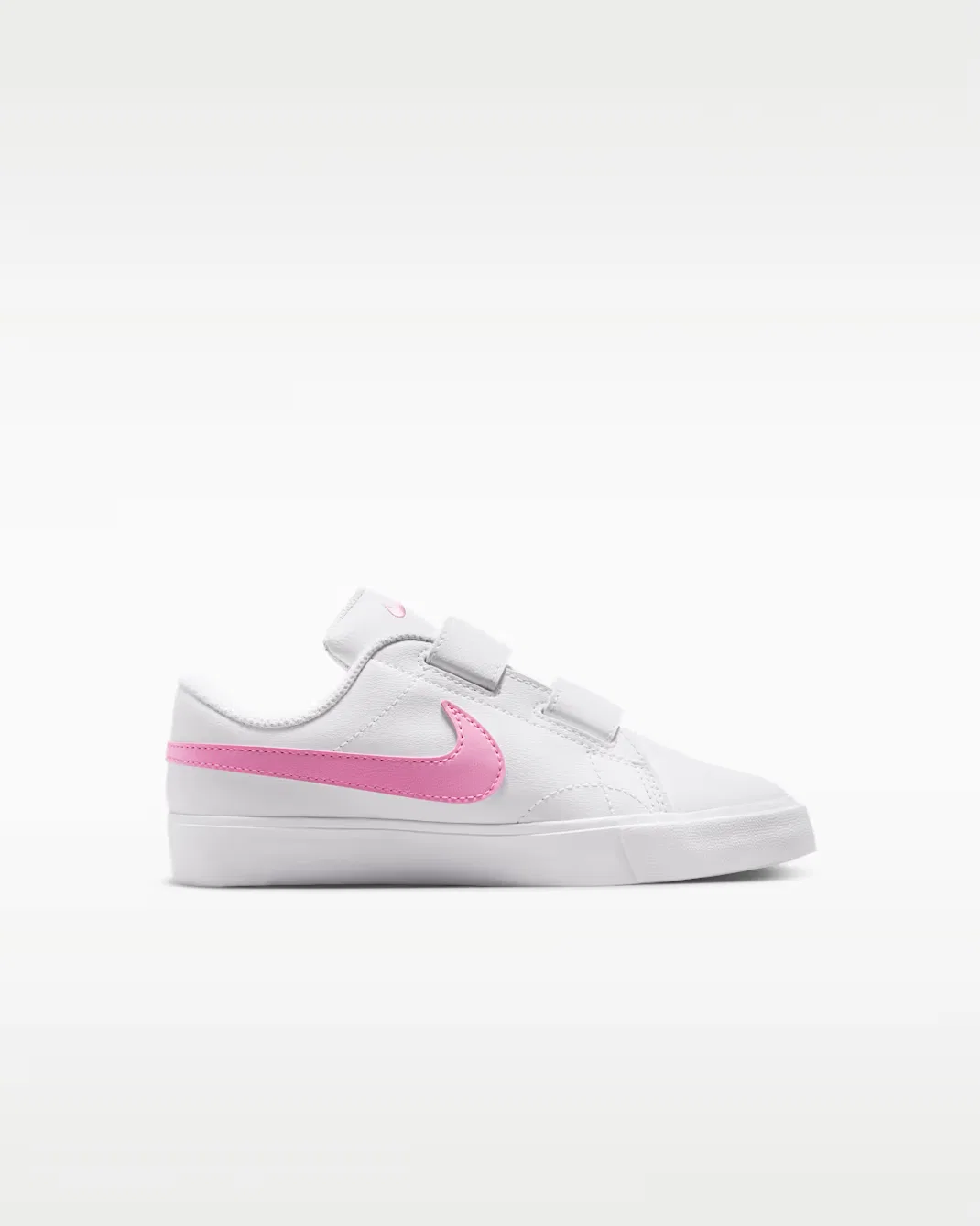 Детская обувь Nike Tennis Essential, White/White/Pink Rise — фото 3