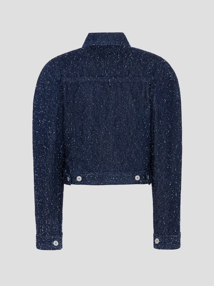Жакет джинсовый Ovalo JACQUEMUS, Navy — фото 2