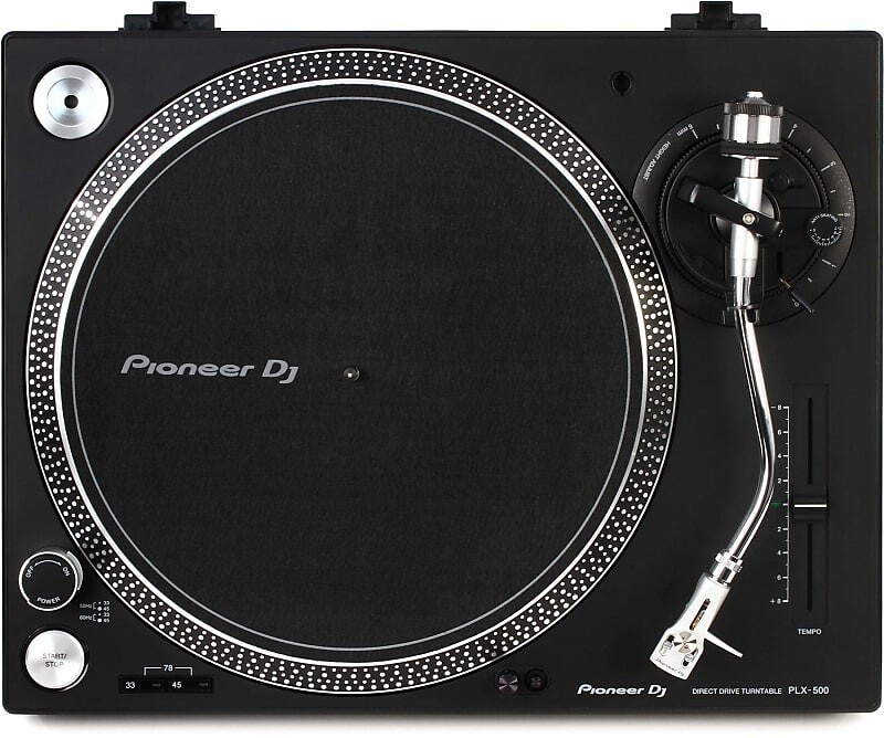 

DJ проигрыватель Pioneer PLX-500-K с прямым приводом, черный PLX-500-K Direct Drive DJ Turntable