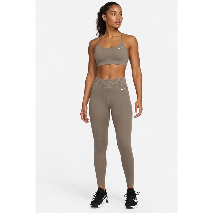 Женские спортивные леггинсы с высокой посадкой Pro Sculpt High Nike, Черный — фото 3
