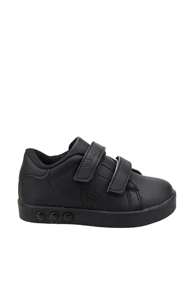Детские кеды для мальчиков из текстиля Vicco, Black