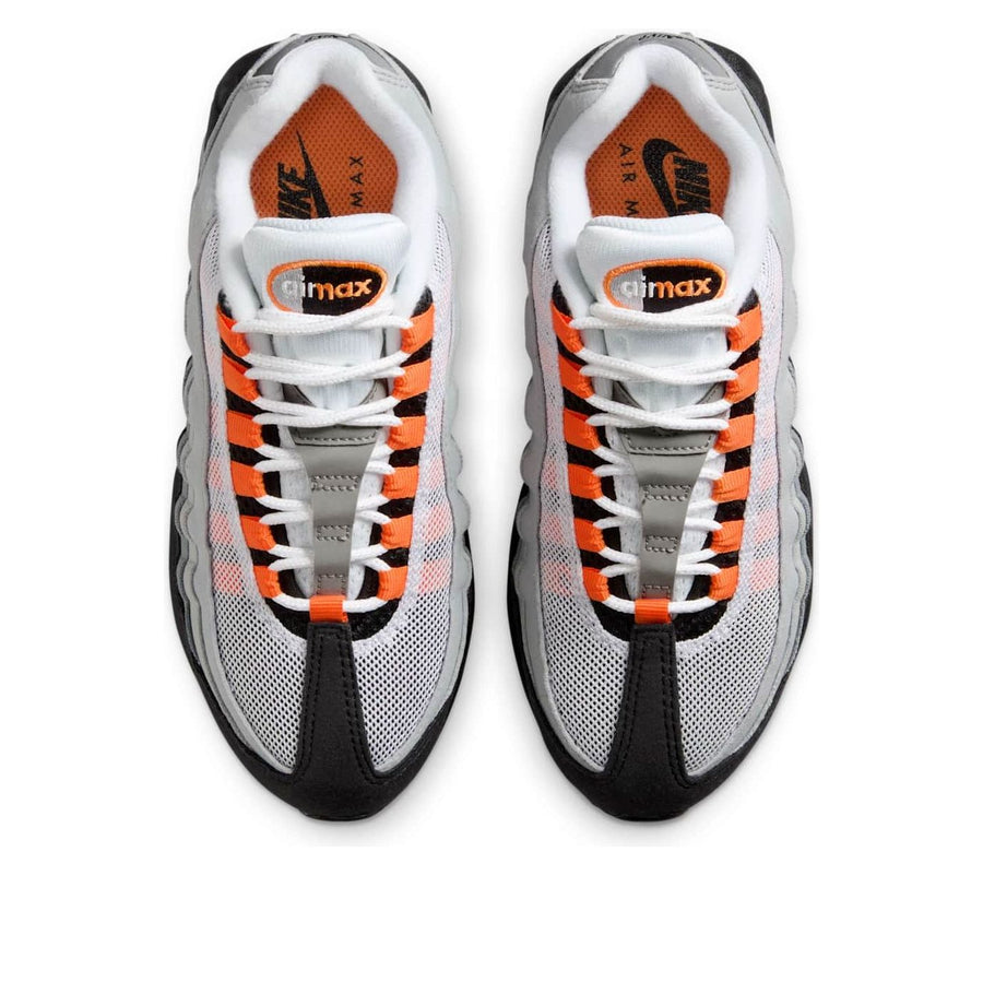 Кроссовки (GS) Nike Air Max 95 OG 'Bright Mandarin' 2025, белый — фото 4