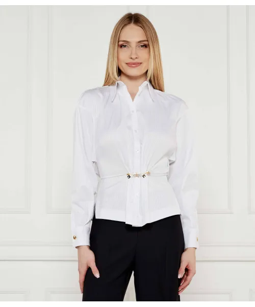 

Рубашка Slim fit Elisabetta Franchi, белый