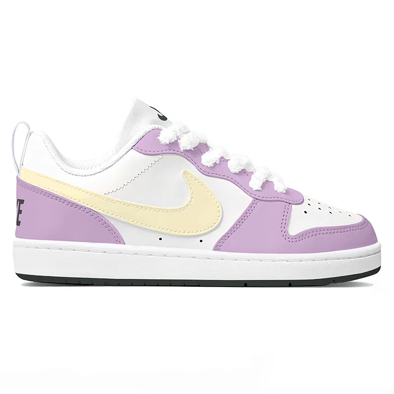 Кроссовки для скейтбординга Court Borough Taro Paste Meow Claw Low top Purple Teenagers Nike, Taro Paste Purple — фото 3