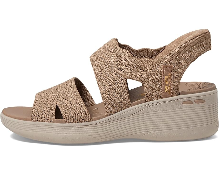 Туфли SKECHERS Pier-Lite – Slip On By - Hands Free Slip-Ins, цвет Mocha — фото 4