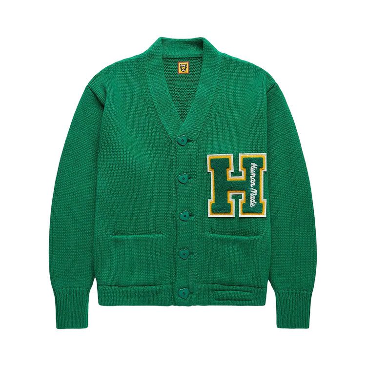 

Кардиган Human Made Low Gauge Knit Cardigan, Green